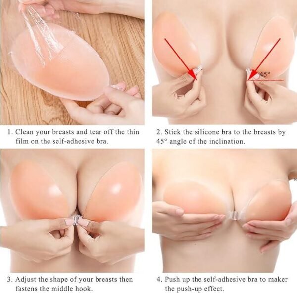 Sujetador Push-Up Invisible Sin Tirantes - Imagen 2