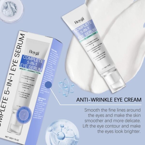 Sérum de Ojos 5 en 1 Multicorrección – Rejuvenece y Revitaliza tu Mirada - Imagen 4