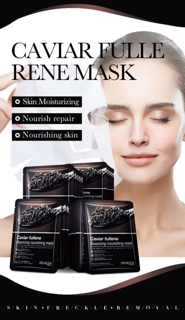 Mascarilla Facial Nutritiva Regeneradora de Caviar – Repara, Nutre y Rejuvenece - Imagen 2