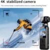 Cámara Digital de Bolsillo 4K – Rotación 270°, WiFi, Estabilización y Grabación en Movimiento - Imagen 5