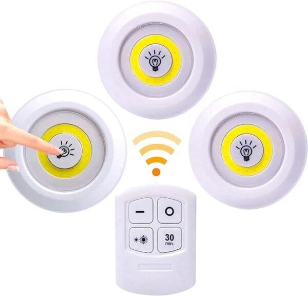 Luces LED control remoto- set de 3 uds - Imagen 2