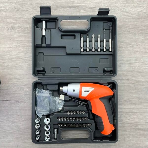 Kit de Destornillador Eléctrico Inalámbrico 45 Piezas – Versatilidad y Precisión en un Solo Set - Imagen 5