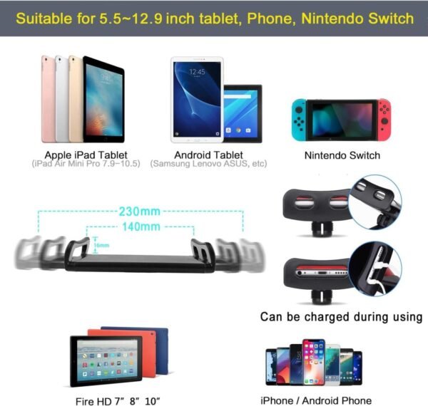 Soporte de Suelo para Tabletas y Teléfonos – Manos Libres con Estabilidad Total - Imagen 5