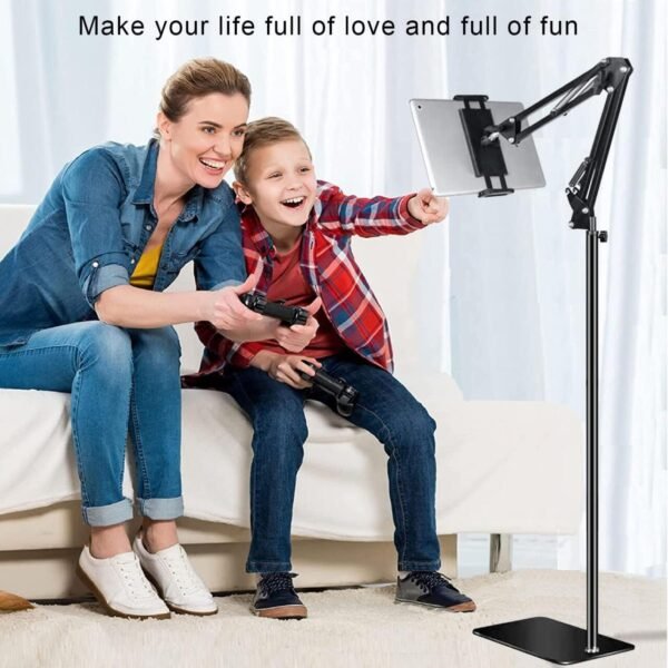 Soporte de Suelo para Tabletas y Teléfonos – Manos Libres con Estabilidad Total - Imagen 8