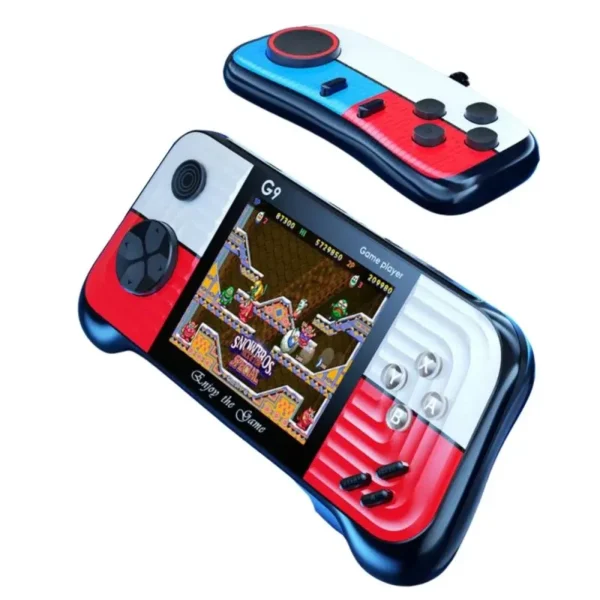 Consola de Videojuegos G9 – Diversión Retro Portátil con 666 Juegos Clásicos