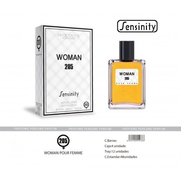 Perfume Woman 205 para Mujer 100ml