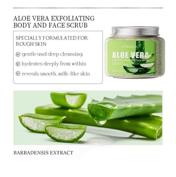 Exfoliante Corporal De Aloe Vera - 300GR - Imagen 4