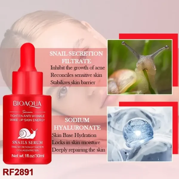 Sérum de Caracol 30 ml – Reparación Profunda y Regeneración Celular - Imagen 3