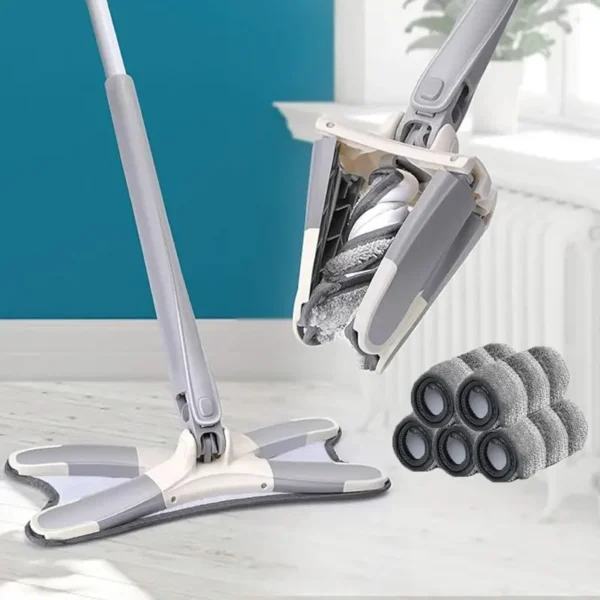 Fregona Autolimpiante Giratoria 360° – Limpieza Eficiente y Sin Esfuerzo - Imagen 3