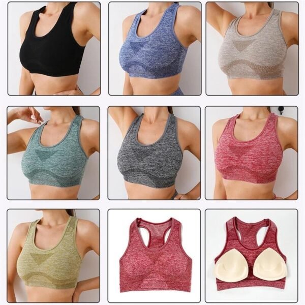 Conjunto Deportivo Mujer 2 Piezas Push Up Negro - Imagen 4