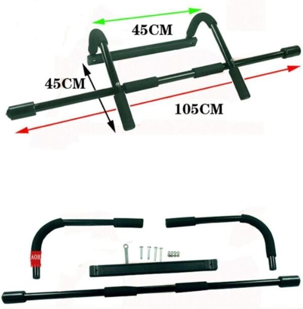 Barra de Entrenamiento Multifuncional para Puerta – ¡Convierte cualquier espacio en tu gimnasio personal! - Imagen 2