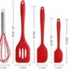 Juego de Espátulas de Cocina de Silicona Antiadherente (5 piezas) - Imagen 3