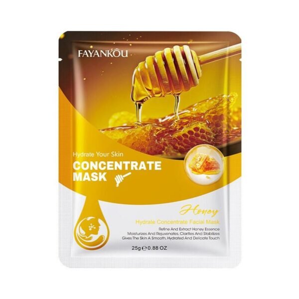 Mascarilla Facial Concentrada Hidratante de Miel – Nutrición Profunda y Brillo Natural