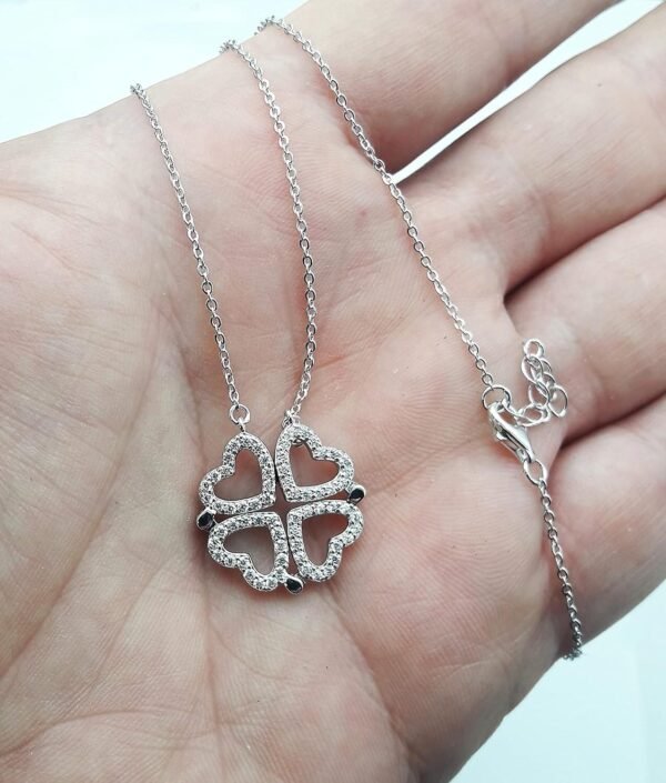 Collar Trébol Love + Cajita Regalo - Imagen 5