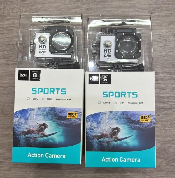Cámara Deportiva HD 1080P Sumergible con WiFi – Captura Aventuras con Calidad y Conectividad - Imagen 2