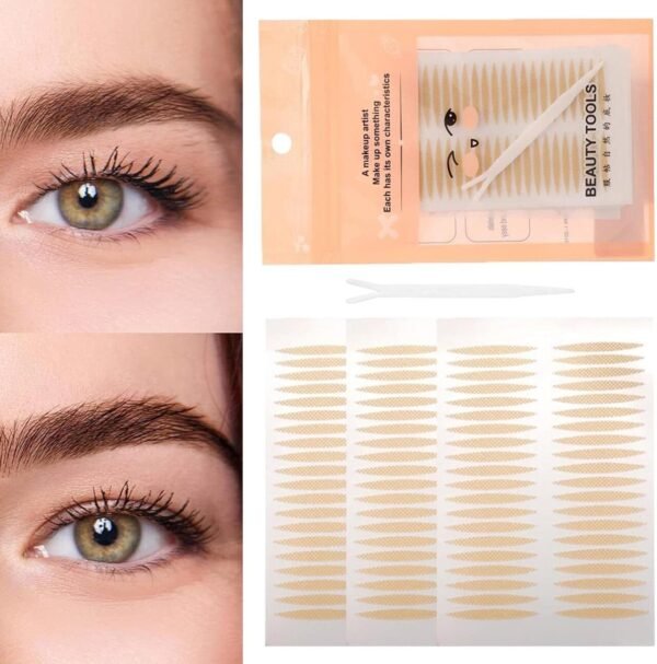 Pegatinas Impermeables de Doble Párpado – Efecto Lifting Instantáneo para Ojos Caídos - Imagen 9