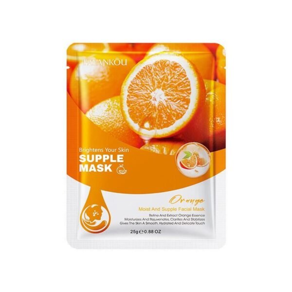 Mascarilla Facial Iluminadora de Naranja – Vitamina C Pura para una Piel Radiante