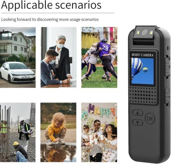 Body Camara HD - Seguridad Portatil En Alta Definicion - Imagen 2