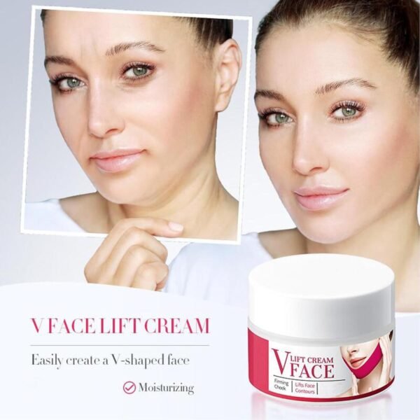 Crema Facial V-Lift – Reafirma, Moldea y Eleva el Contorno Facial - Imagen 3
