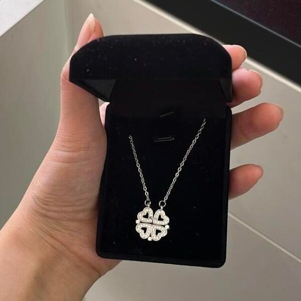 Collar Trébol Love + Cajita Regalo - Imagen 7