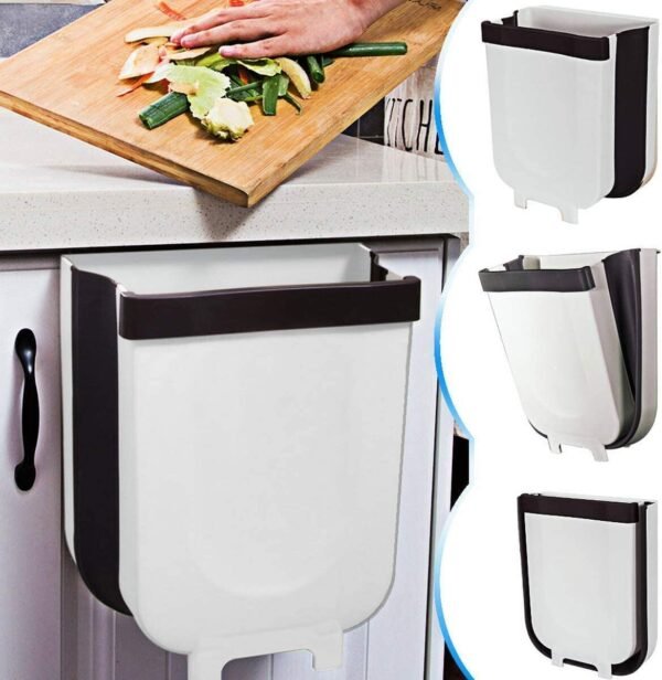 🗑️ Basura Plegable – Ahorra Espacio y Mantén Todo en Orden