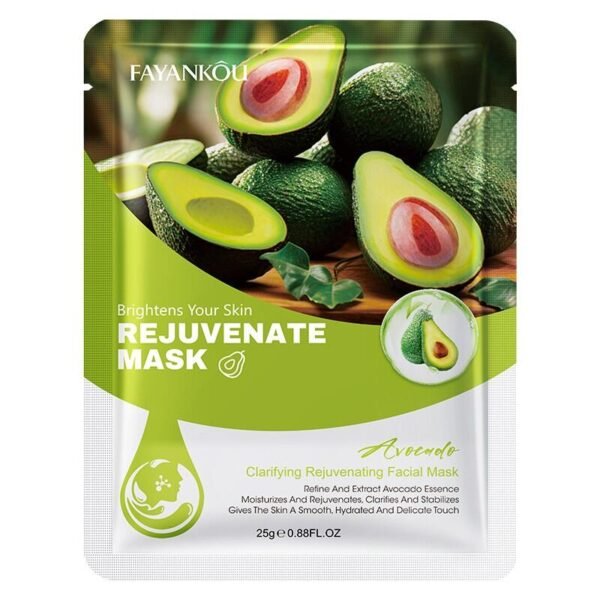 Mascarilla Facial Clarificante y Rejuvenecedora de Aguacate – Nutrición Verde para una Piel Renovada