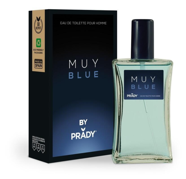 Perfume Muy Blue para Hombre 90ml