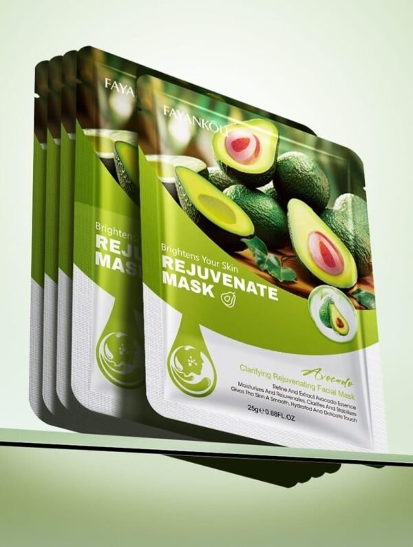 Mascarilla Facial Clarificante y Rejuvenecedora de Aguacate – Nutrición Verde para una Piel Renovada - Imagen 3