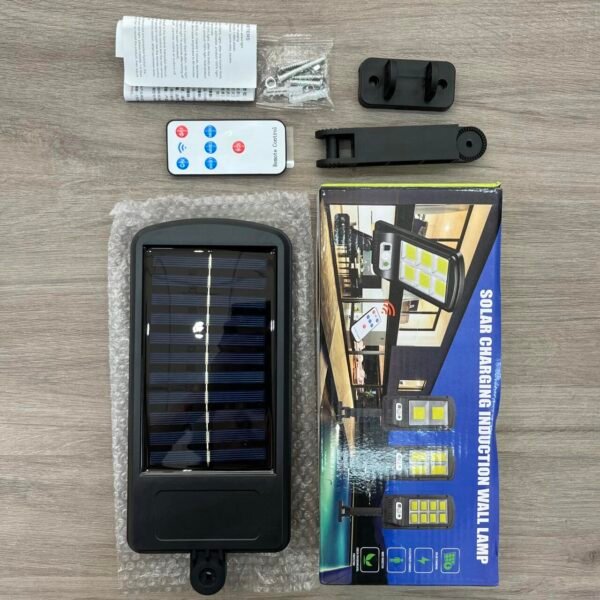 Luz solar para exteriores con sensor de movimiento mcon 3 modos, luz blanca, 144 LED - Imagen 8