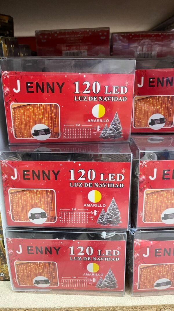 Luces de Navidad Cascada 120 LED - Imagen 2