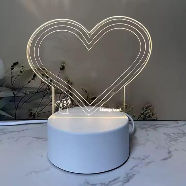 Pizarra led 3d Creativa - Imagen 2