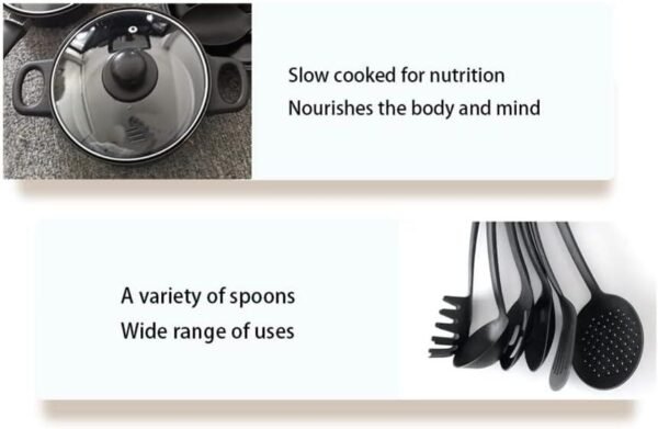 Juego Completo de Utensilios de Cocina de Silicona Antiadherente - Imagen 6