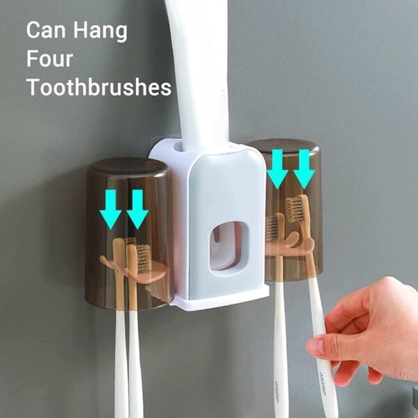 Soporte de Cepillo de Dientes con Dispensador Automático de Pasta - Imagen 9