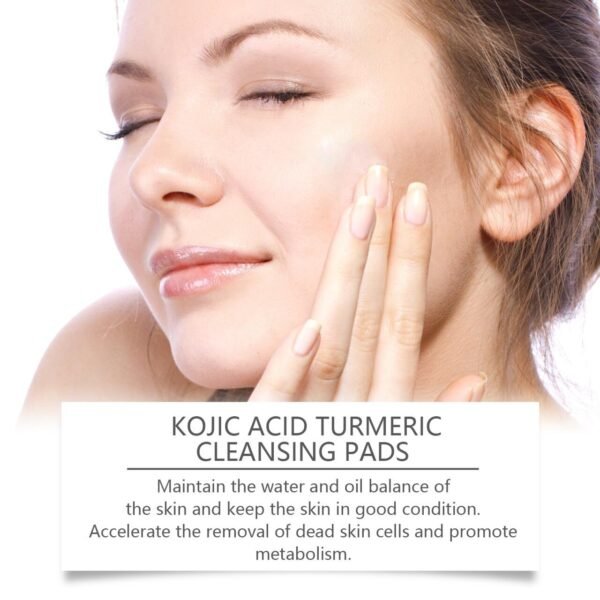 Almohadillas Limpiadoras con Ácido Kójico y Turmeric – Ilumina y Revitaliza tu Piel - Imagen 2