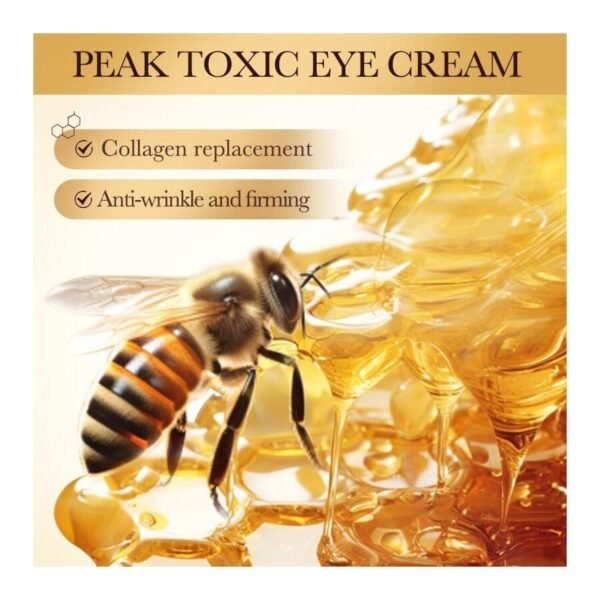 Contorno de Ojos Reafirmante Antiarrugas con Veneno de Abeja (20g) Efecto Lifting Natural - Imagen 5