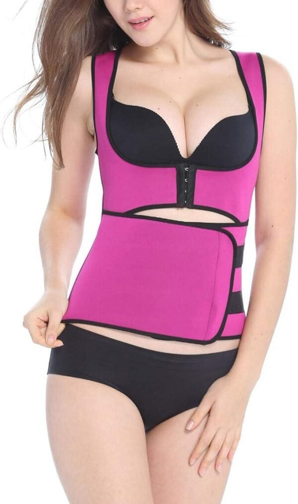 Faja Deportiva Cinturón Lumbar de Sudoración Corte Corset - Imagen 2
