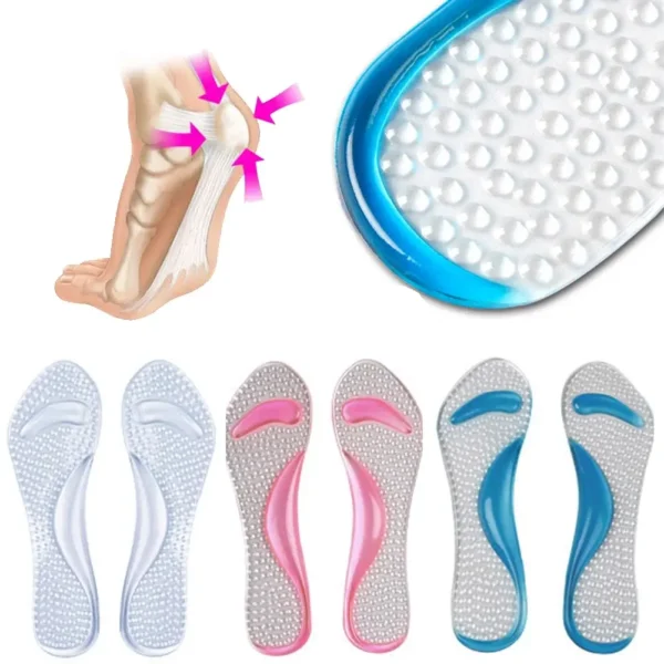 Plantillas de Masaje Nitouy Gel Pads Arch Metatarsal Support para Tacones Altos Sandalia - Imagen 7