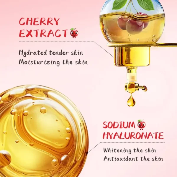 Mascarilla Facial Hidratante de Cereza SADOER - Imagen 8