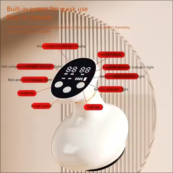Masajeador Anticelulítico Recargable con Succión y Calor – Remodela Tu Cuerpo con Tecnología Avanzada - Imagen 7