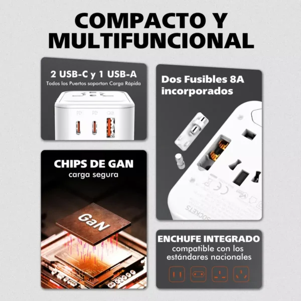 Adaptador PD20W Universal – Carga Rápida y Compatibilidad Total - Imagen 7