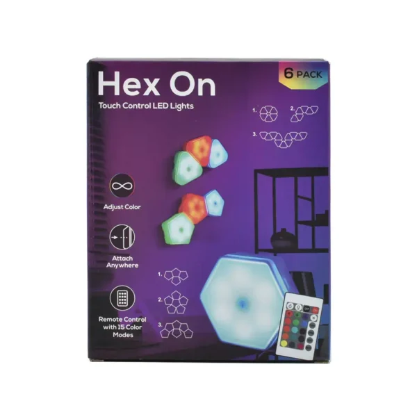 Luces Decorativas Hexagonales. - Imagen 7