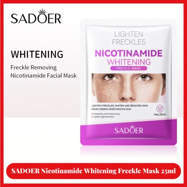 Mascarilla Facial Blanqueadora con Nicotinamida