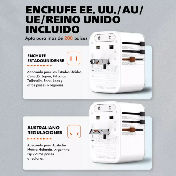 Adaptador PD20W Universal – Carga Rápida y Compatibilidad Total - Imagen 2