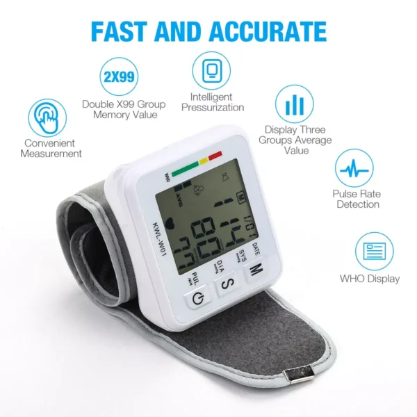 Monitor de Presión Arterial Electrónico – Control Preciso y Fácil en Casa - Imagen 2