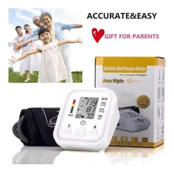 Monitor de Presión Arterial Electrónico – Control Preciso y Fácil en Casa - Imagen 2