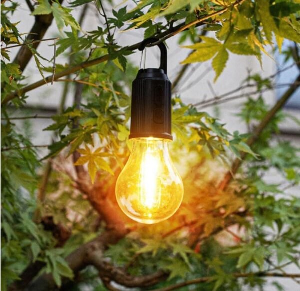Bombilla Tipo C ideal para camping  - Foco Resistente al Agua IPX4, Ideal para Camping y Decoración - Imagen 5