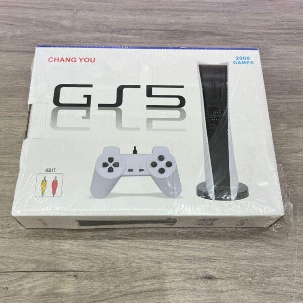 Consola GS5 Retro de Juegos – 200 Juegos Preinstalados, Compatible con TV y Soporte para Dos Jugadores - Imagen 7