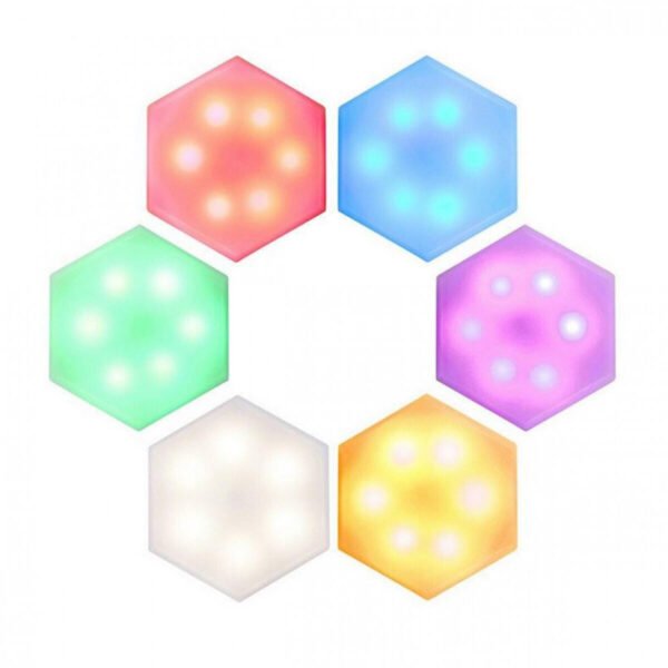 Luces Decorativas Hexagonales. - Imagen 3