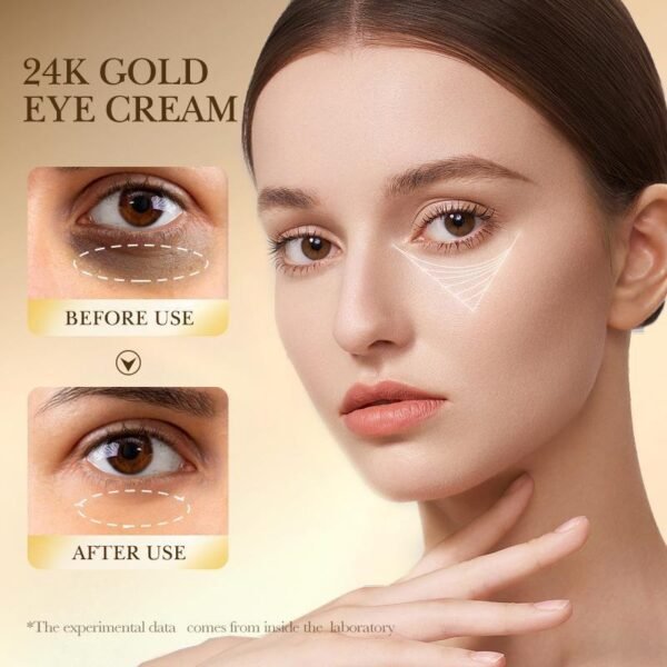 Contorno de Ojos Multiefecto Hialurónico  24K (20gr) – Hidratación, Reafirmación - Imagen 9