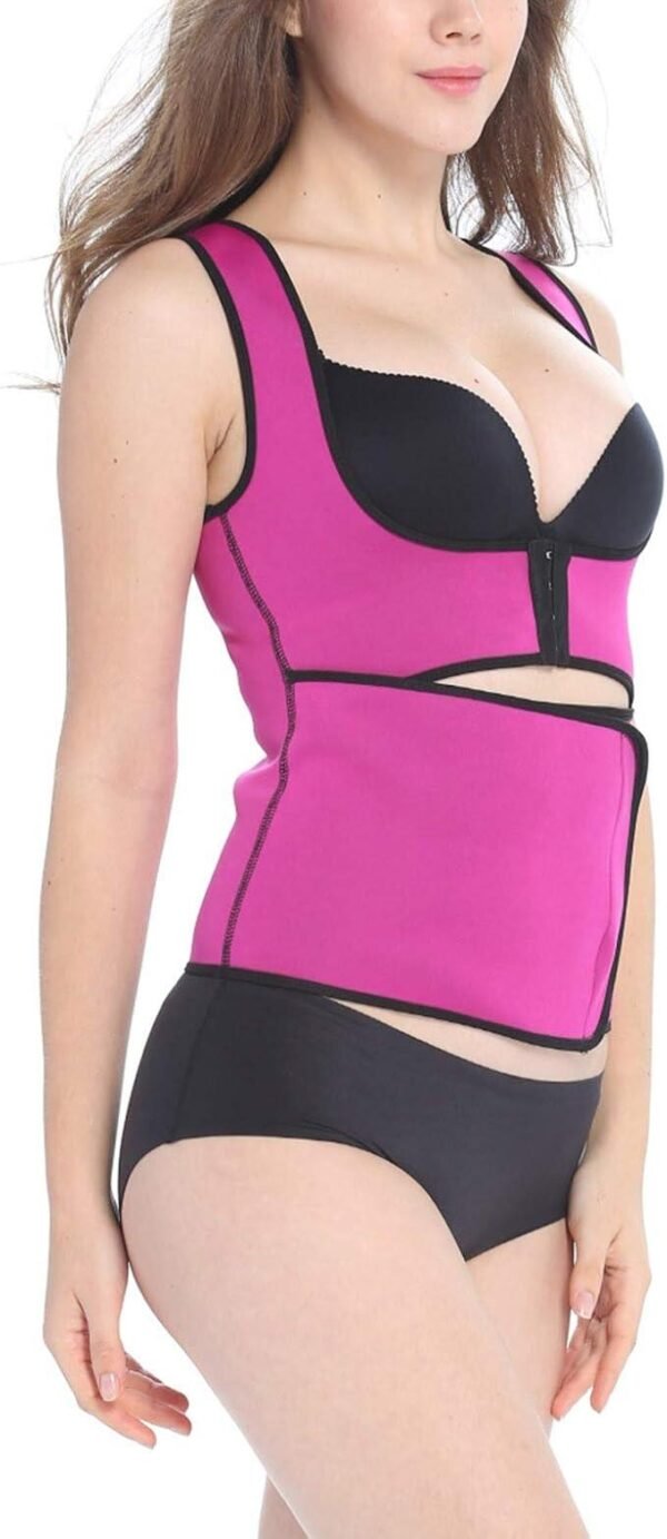 Faja Deportiva Cinturón Lumbar de Sudoración Corte Corset - Imagen 3
